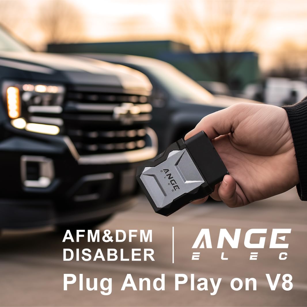 Ange ELEC AFM/DFM Disabler Compatible Chevy 5.3 Silverado / 5.3 GMC Sierra Active Fuel Management Delete Keep Engine V8 V6 Trucks&SUVs for GM Yukon Tahoe etc. 4.3L 5.3L 6.0L 6.2L AG001 Pro